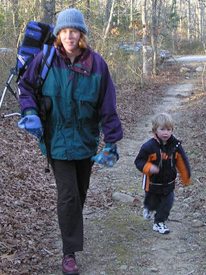 Anika and Alex in the Woods