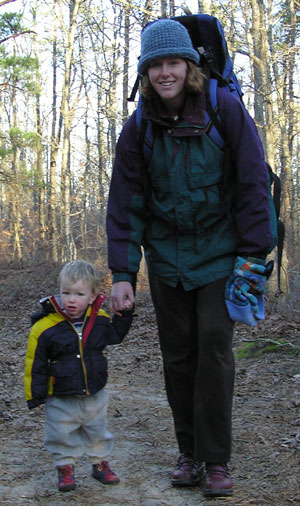 Anika and Nathan in the Woods Again