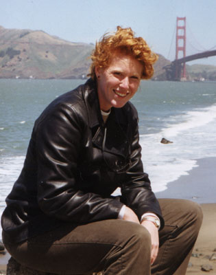 Anika at Baker Beach